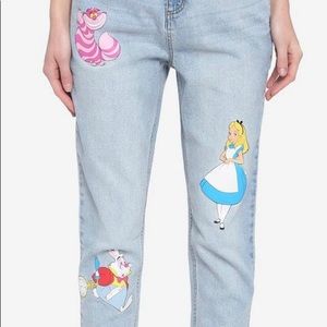 Disney Alice In Wonderland Mom Jeans #Hottopic #heruniverse